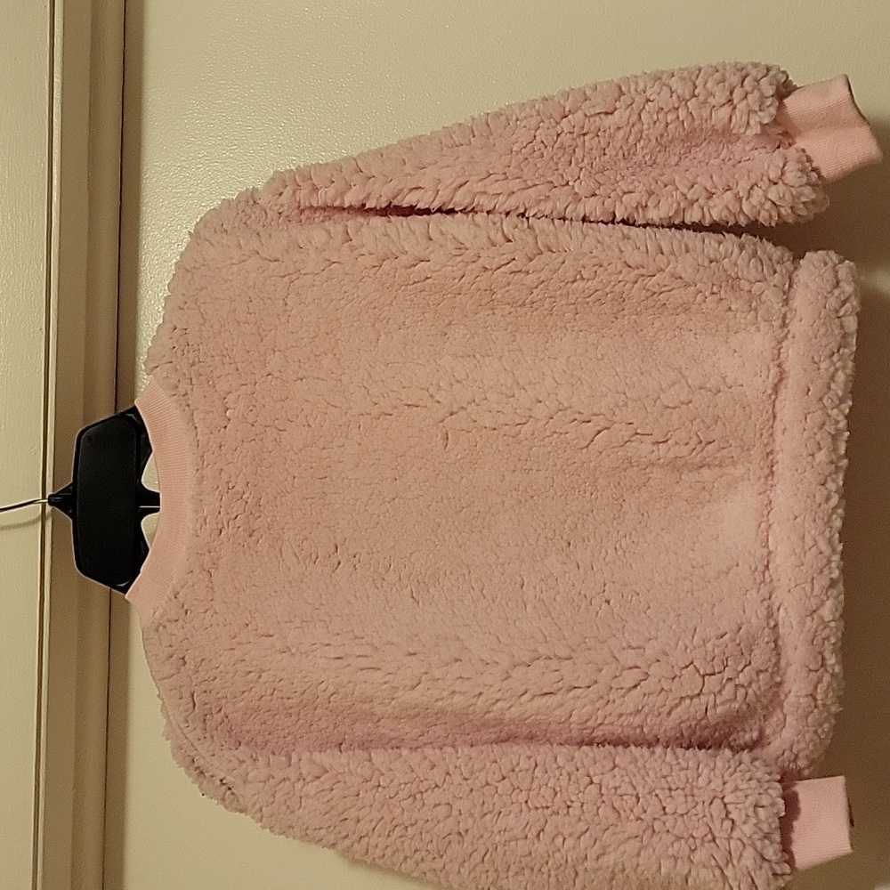 NWT: Disney Collection Girl's Crew Neck Fleece Embroidered Princess Sweatshirt - Picture 6 of 11
